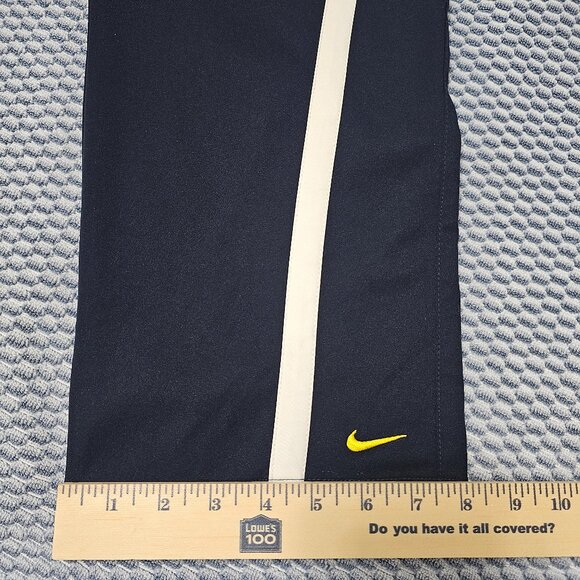 Nike Fit Dry Navy Capri Track Pants Cropped Joggers 3/4 Length Women’s Size S - Picture 8 of 8